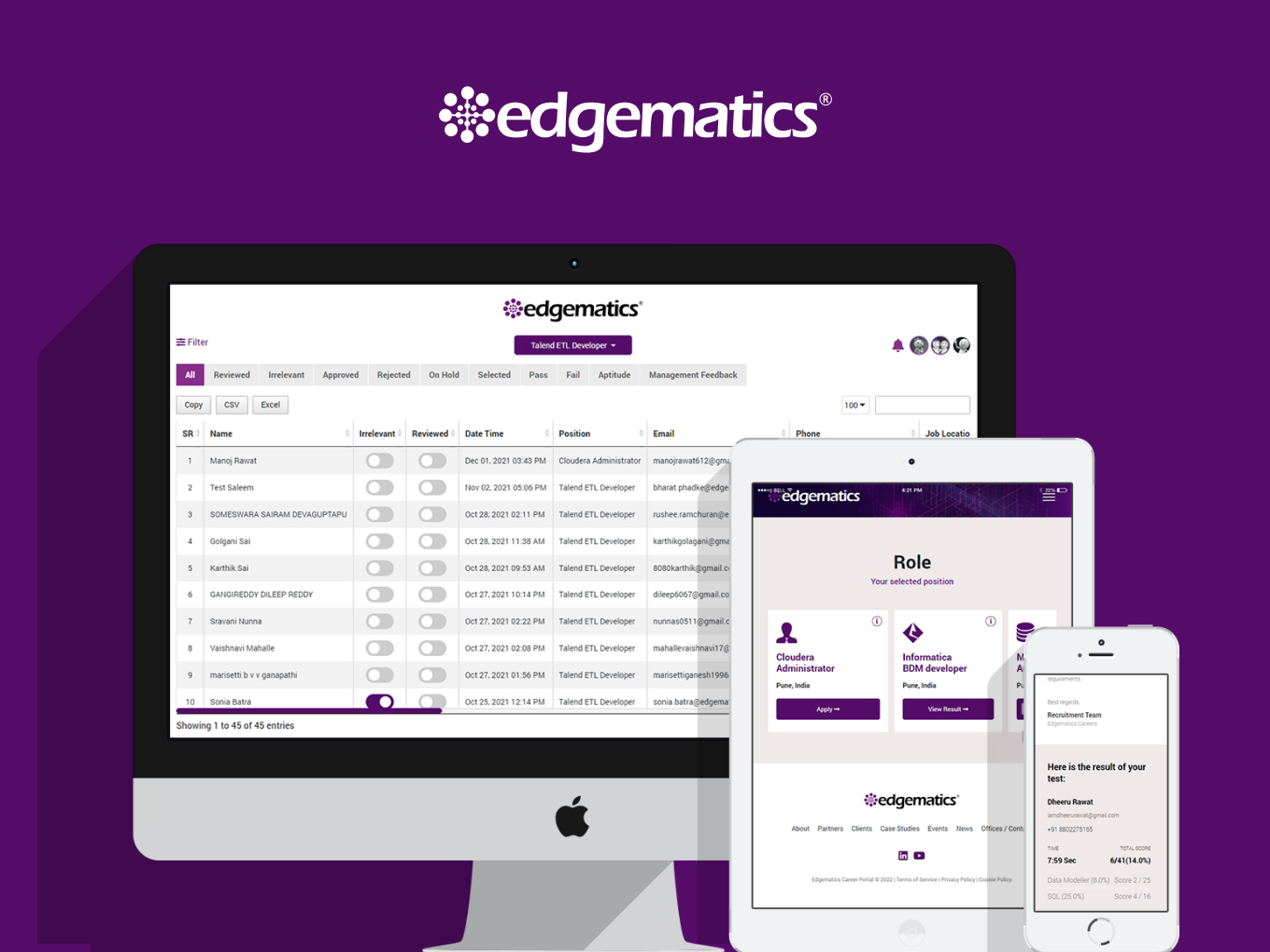 Career Portal (Edgematics)